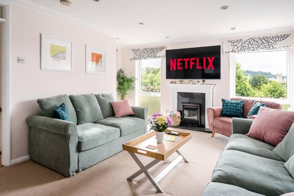 Stunning 4 Bedroom House In Central Bath Exterior foto